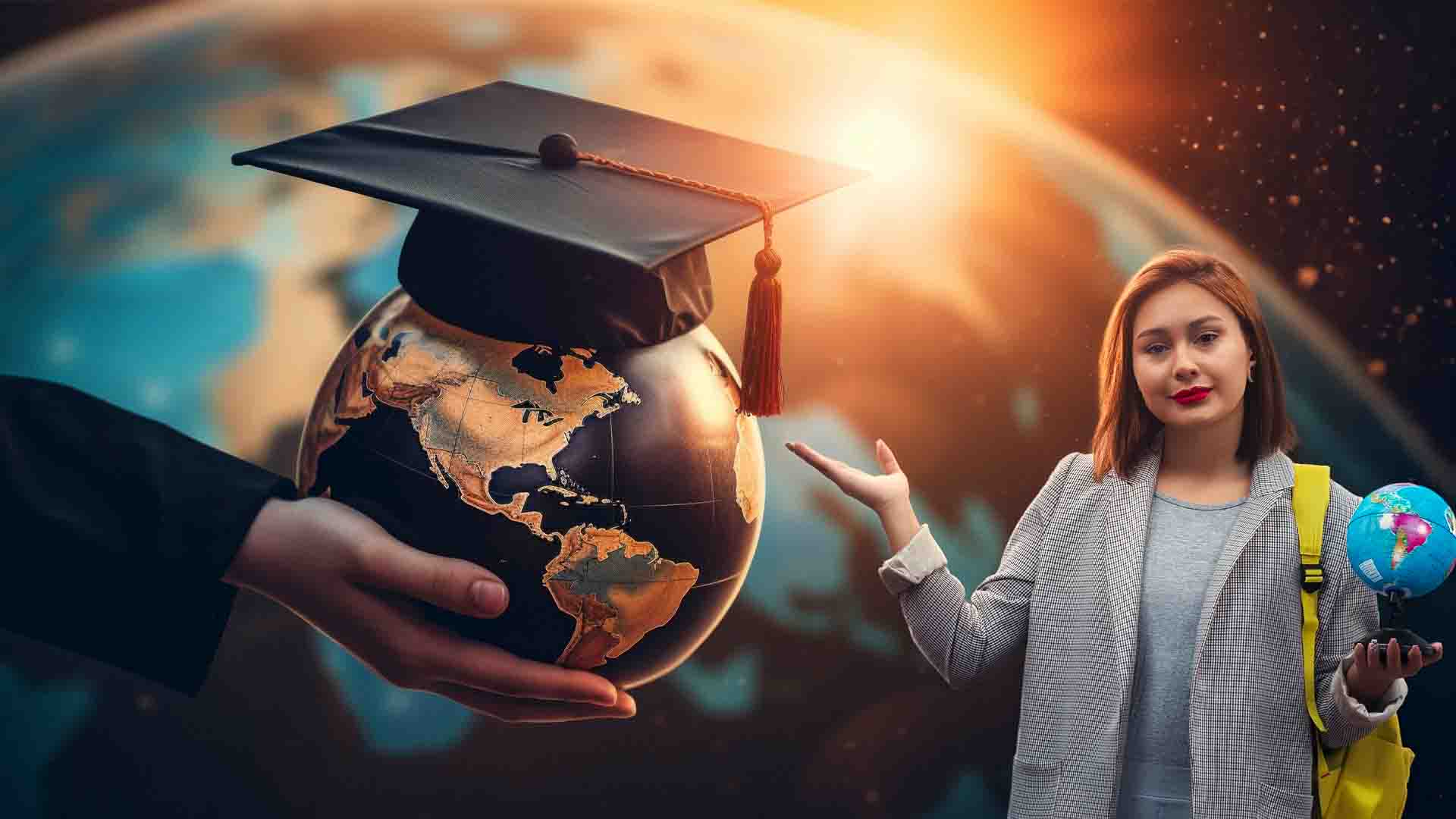 Student planning to study abroad